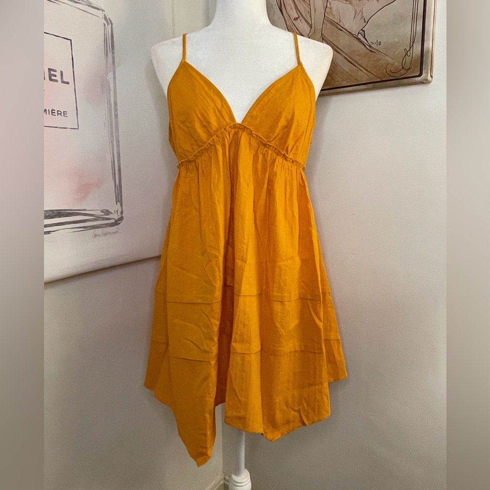 Wild Fable Spaghetti Strap Mini Dress  Orange Size L